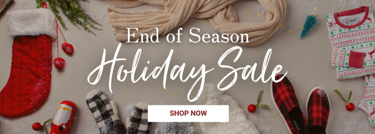 End of Season Holiday Sale