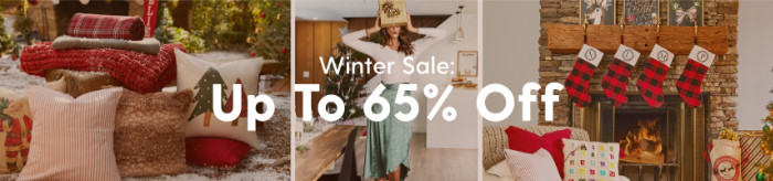 Winter Sale - Up to 65% Off!