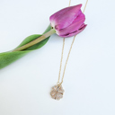 Yellow Gold Lucky Love Necklace