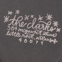  Custom Hand-Drawn Christmas Return Address Stamp For Holiday Envelops