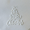 Design 3 Holiday Embosser Festive Christmas Envelope Seal Custom Plastic Stamp for Cards & Stationery Gifts