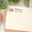 Design 4 Custom Holiday Address Stamps 