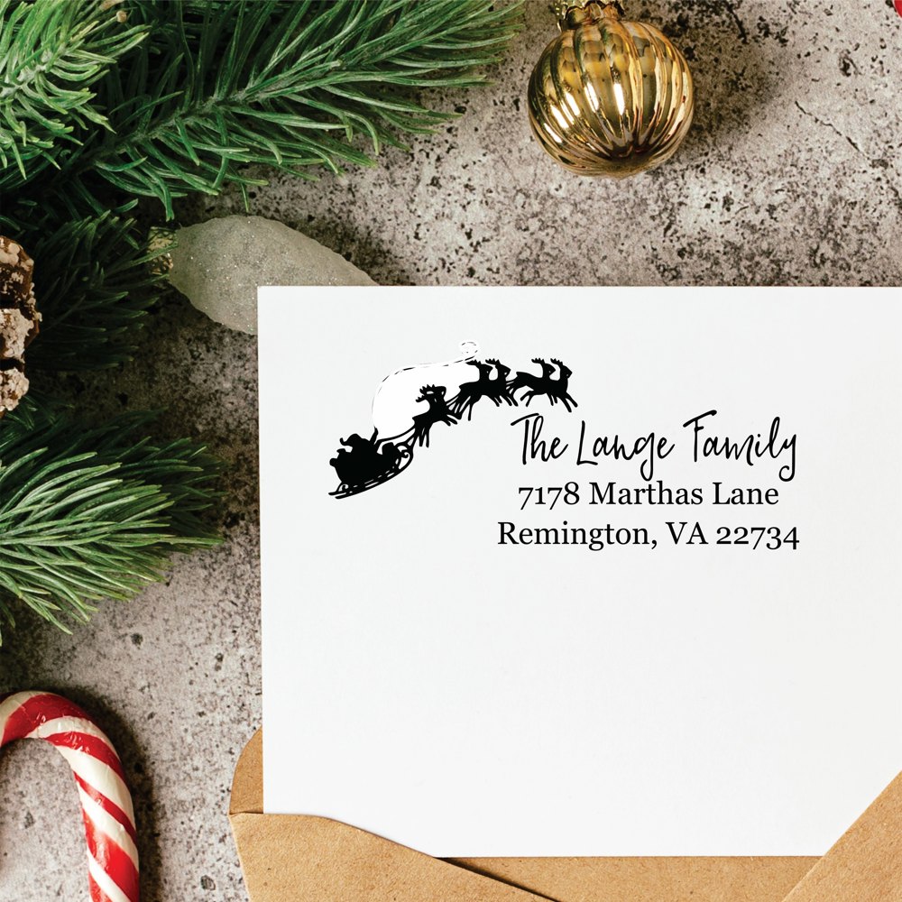 Personalized Holiday Stamps