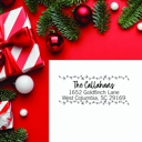 Design 5 Personalized Holiday Stamps