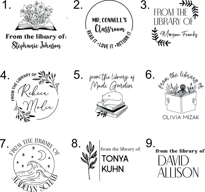 Personalized Book Embossers