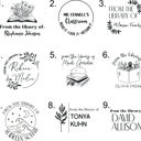  Personalized Book Embossers