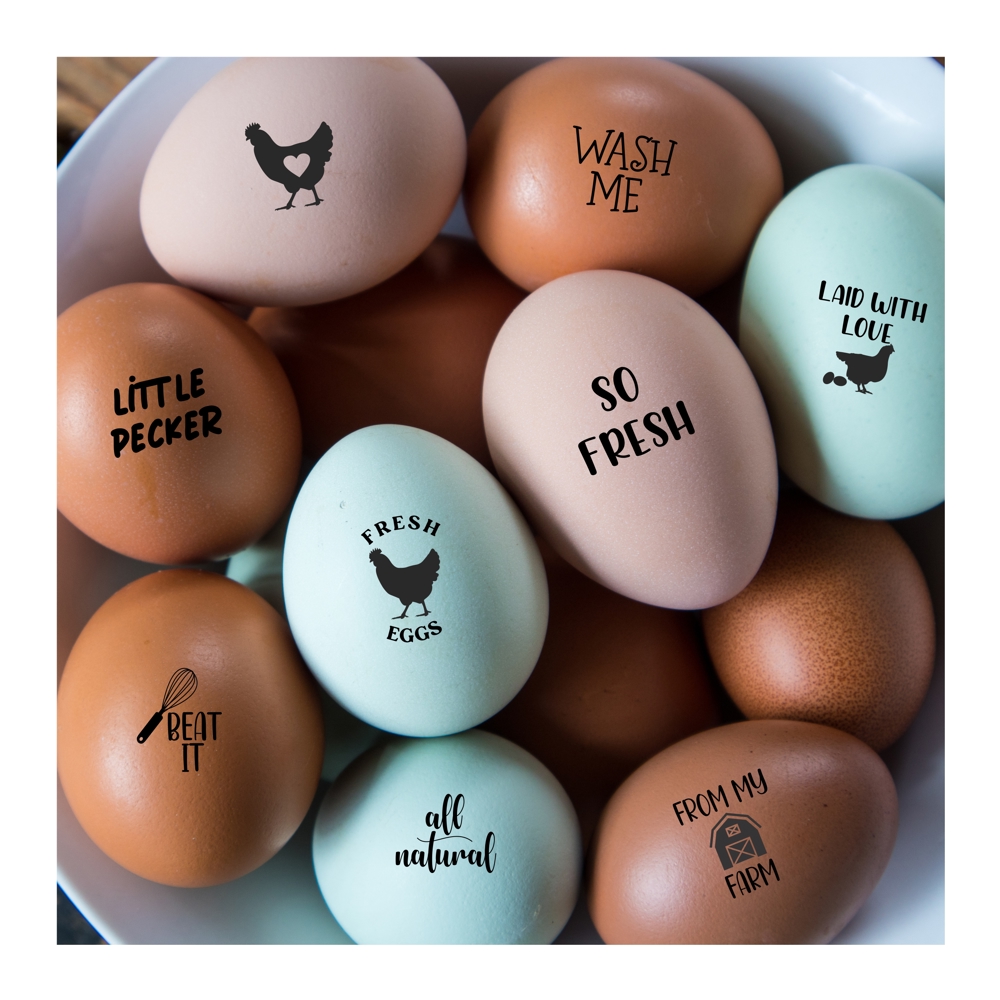 Egg Stamps - Set of 2 