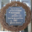  Personalized Halloween Sign 