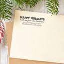 Design 9 Personalized Holiday Stamps