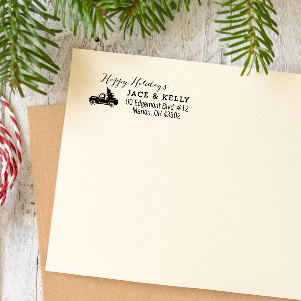 Personalized Holiday Stamps