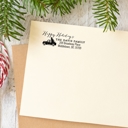 Design 7 Custom Holiday Address Stamps 