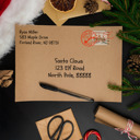  Santa Express Postmark Mail Stamp 