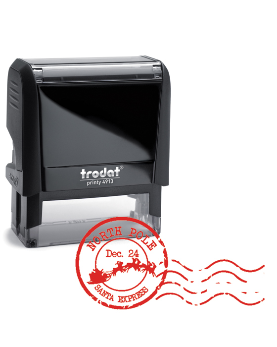Santa Express Postmark Mail Stamp 