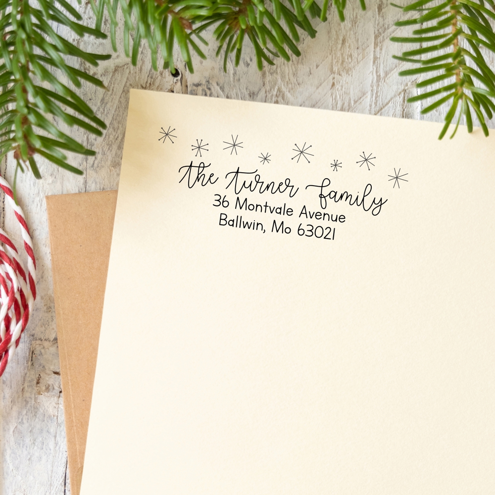 Personalized Holiday Stamps