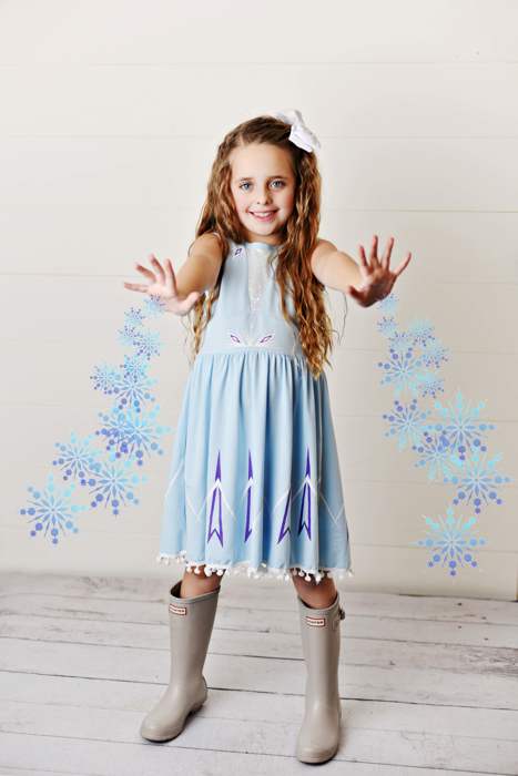 #2 Ice Queen Character Dress