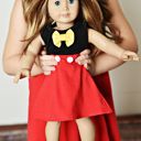 Boy Mouse Character Doll Dresses