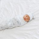 Gray Marble Snuggle Swaddles