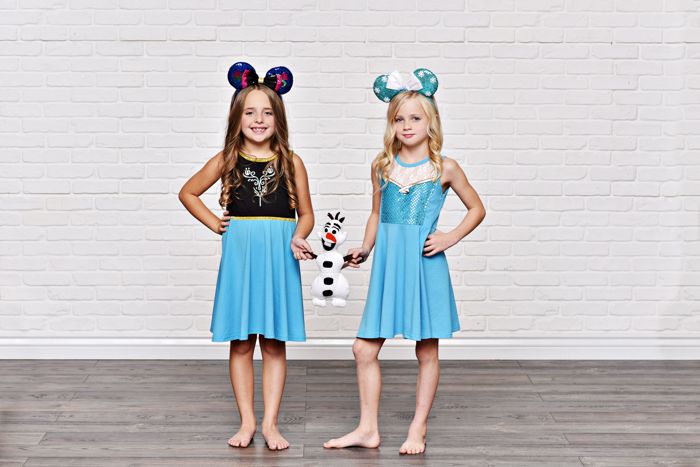 Ice Sisters Character Dresses