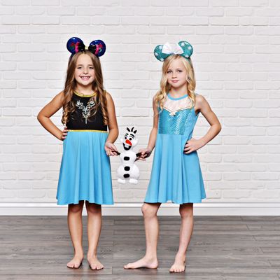 Ice Sisters Character Dresses