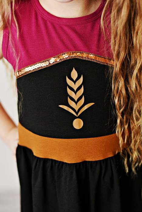 Magenta Ice Princess Dress