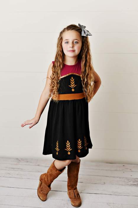 Magenta Ice Princess Dress