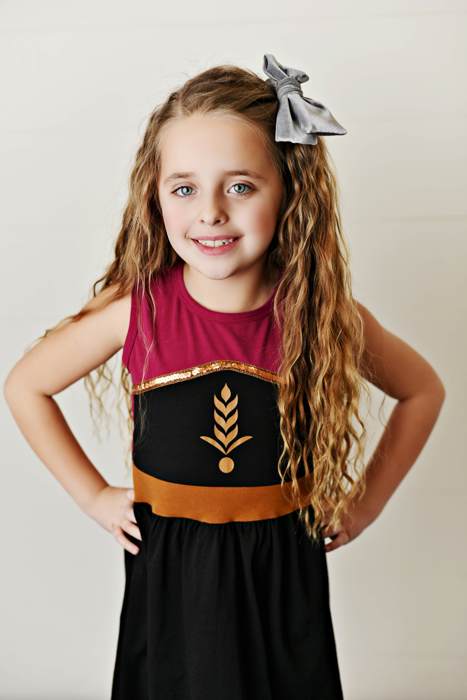 Magenta Ice Princess Dress