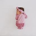  Ruffle 2 Way Zip Onesies