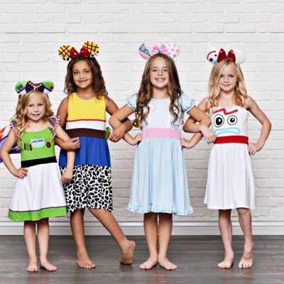 Toy Collection Character Dresses