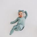  Ruffle 2 Way Zip Onesies
