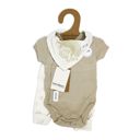 0-3M Home Grown Baby Organic Cotton  Sun and Sea 3 Piece Layette Set