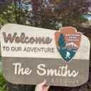  National Park Welcome Sign