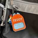  NFC Backpack Tag, Scannable Emergency Contact Tag