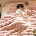 Pink Soft Space- Comfort Throw