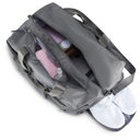 Gray Clarissa Gymnase Gym Storage and Tote Bag