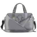 Gray Clarissa Gymnase Gym Storage and Tote Bag