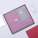 Red Clarissa  Exquisite 4-Piece Notepad Set