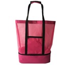 Pink Clarissa Beach Tote Insulated Cooler Bag