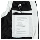 White XXL Helios Paffuto Heated Vest Artic White - Powerbank Included 