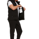 Black XXL Helios Paffuto Heated Vest - With Powerbank