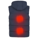 Blue Medium Helios Paffuto Heated Vest