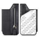 Black  Clarissa Snap-Kick Wallet