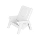 White Chair Style Wireless Charger