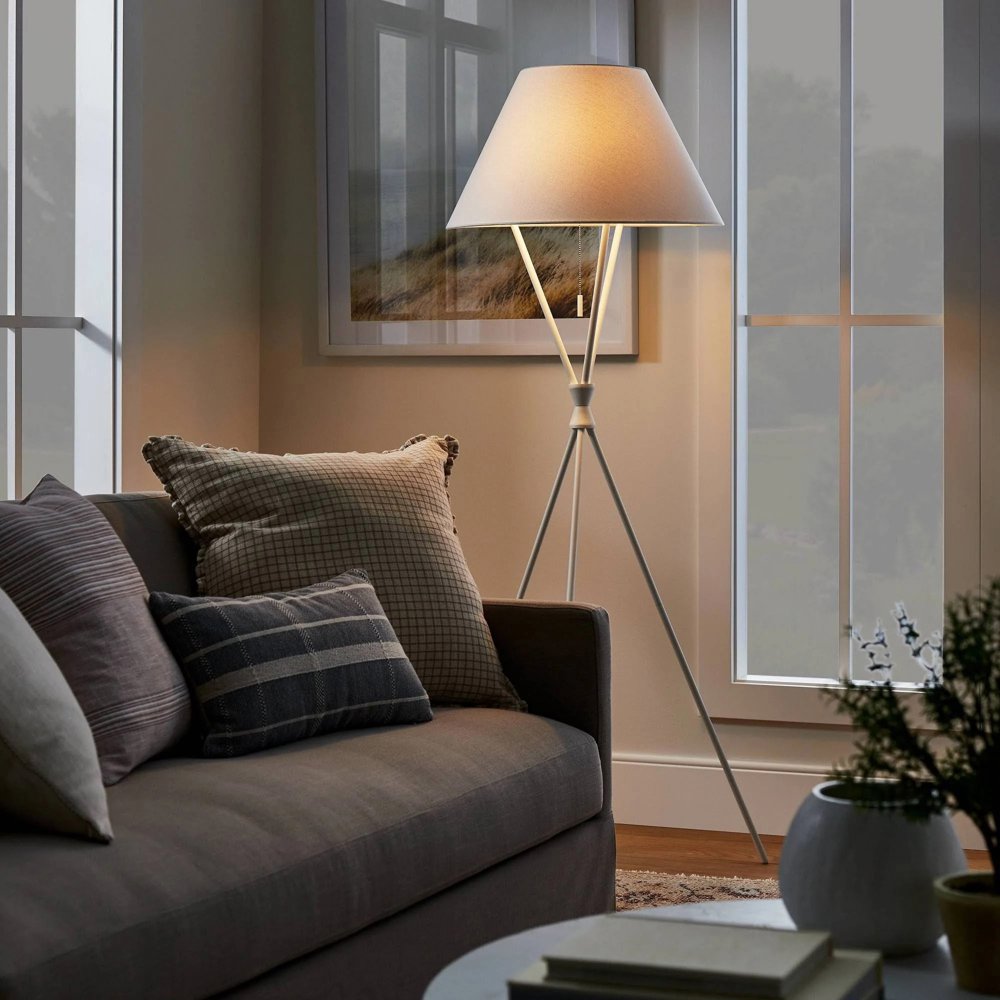 Tripod Floor Lamp White