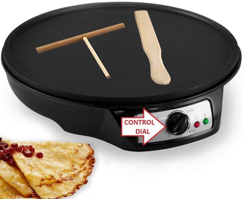 12 inch Crepe Griddle Maker