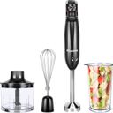  iCucina 4-in-1 Variable Speed Immersion Hand Blender