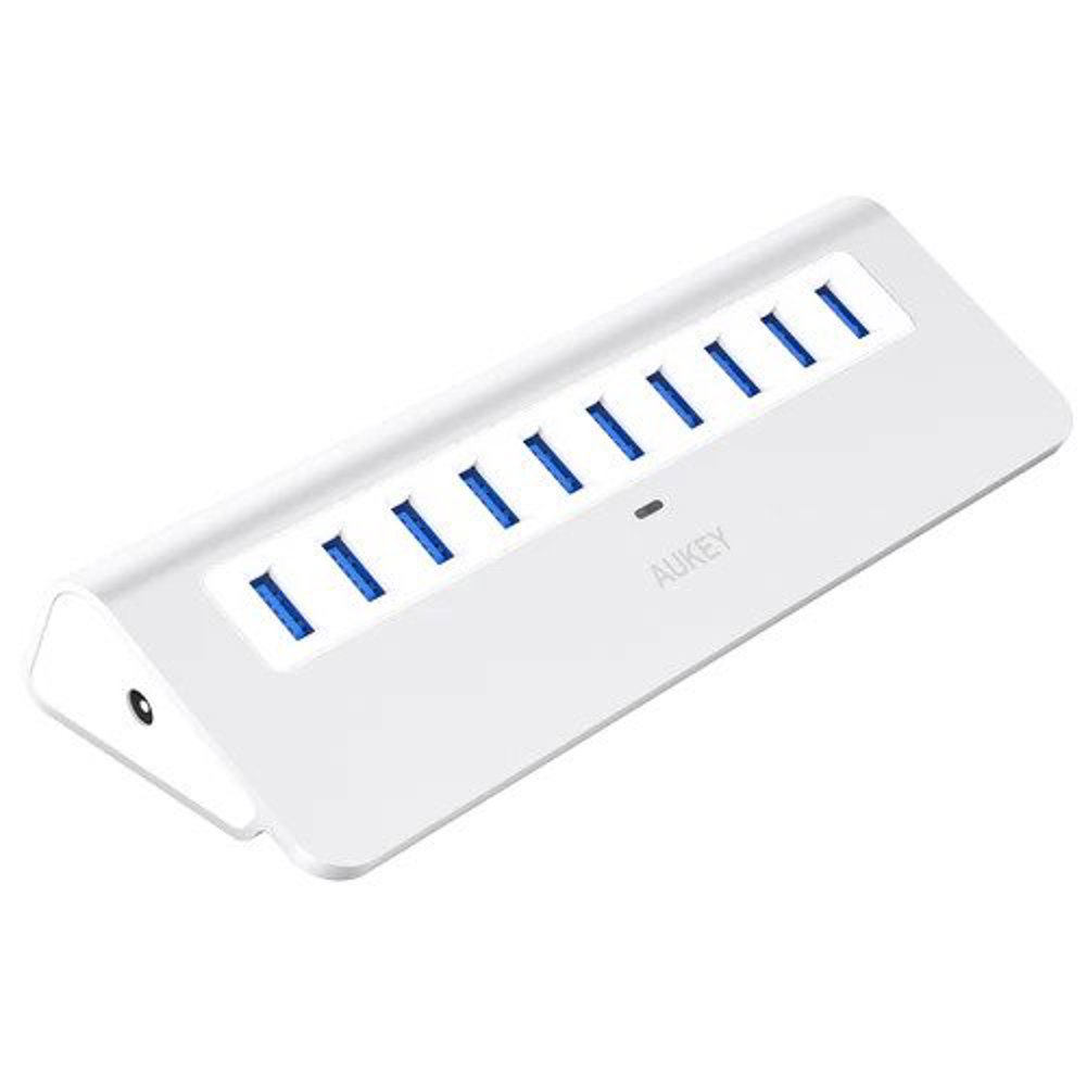 Aukey 10-Port USB 3.0 Hub with LED Indicator