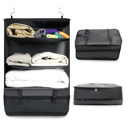 Black Clarissa Foldable Luggage Organizer