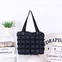 Black Clarissa Inflatable Tote Purse