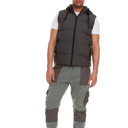 Gray XXL Helios Paffuto Heated Vest Powerbank Included