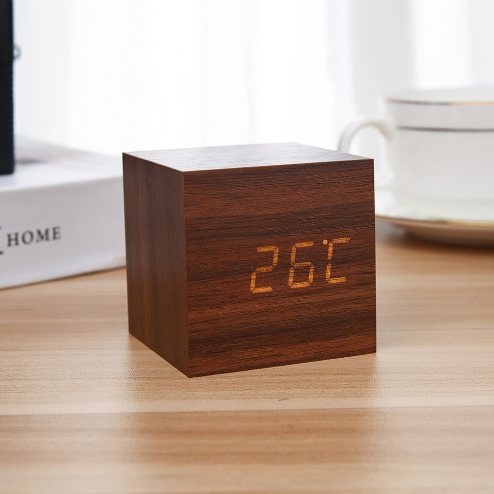 Remarkable Goodz Alva Clock - Wooden Minimalist Clock